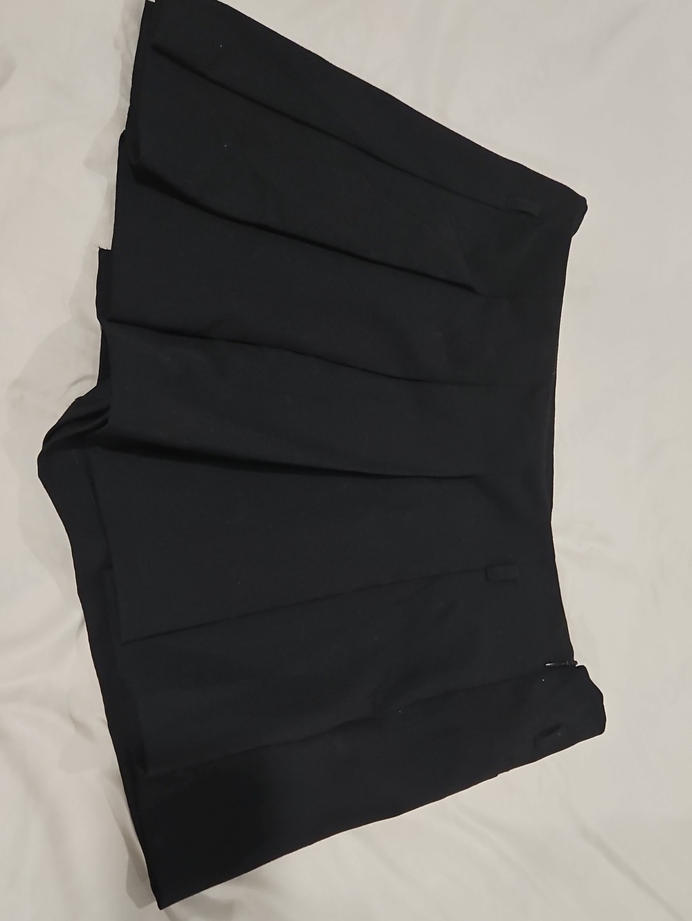 Zara Black Pleated Skort